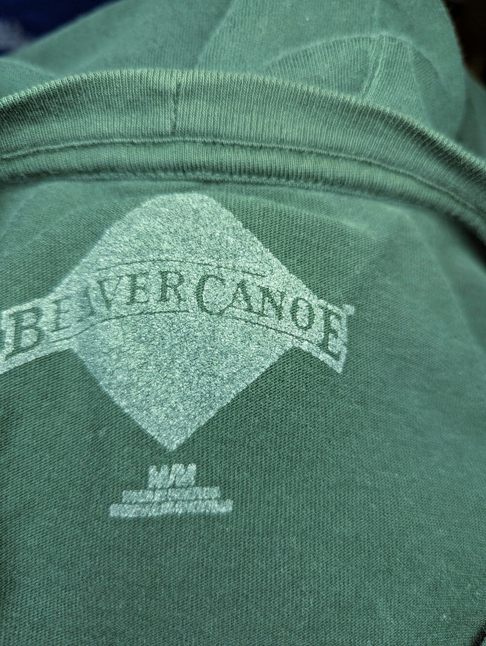 Roots Beaver Canoe Green Long Sleeve Graphic Tee - Picture 9 of 9